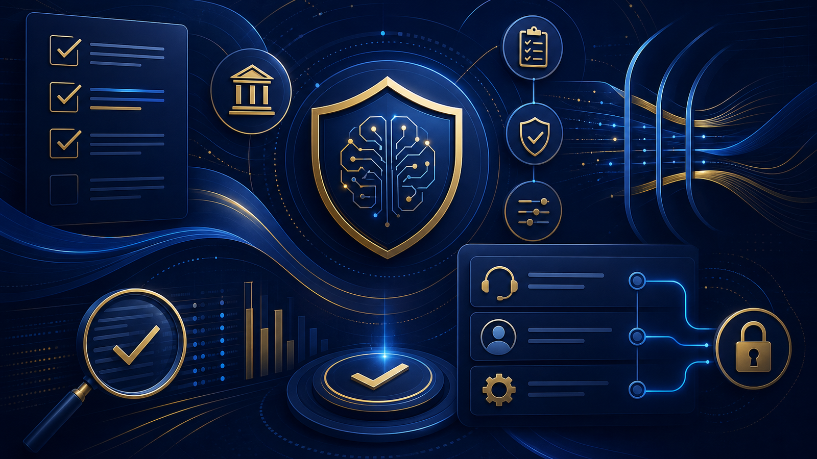 Abstract AI governance, testing, and audit workflow